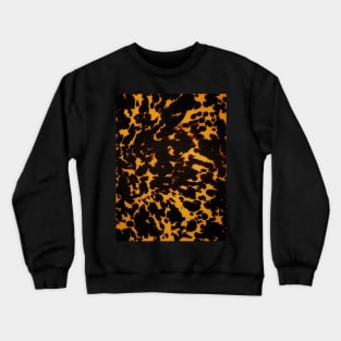 Polished Tortoise Shell Crewneck Sweatshirt